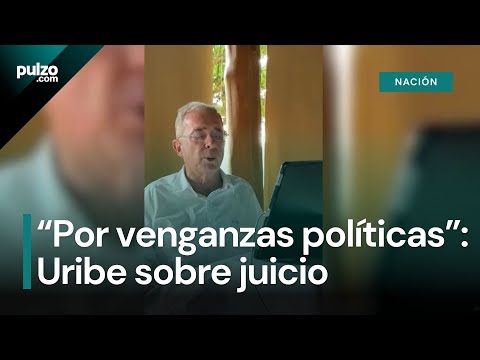 Expresidente Uribe habló por llamado a juicio de la Fiscalía | Pulzo