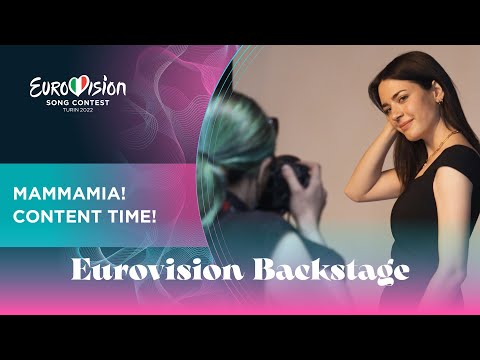 Eurovision Backstage / Day 2: Mammamia! Content Time! - Eurovision News from Turin 2022