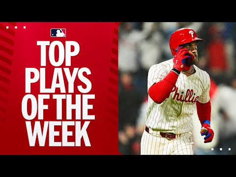 Top Plays of MLBs first week! (Bryce Harper 3 homers, Ronel Blanco no-hitter and more!)