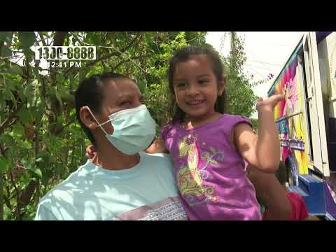 Familias de Vistas del Xolotlán, en Managua, reciben atención médica gratuita - Nicaragua