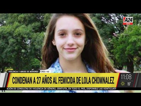 Caso Chomnalez: a 10 años del crimen, condenaron a 27 años y medio de prisión al asesino de Lola