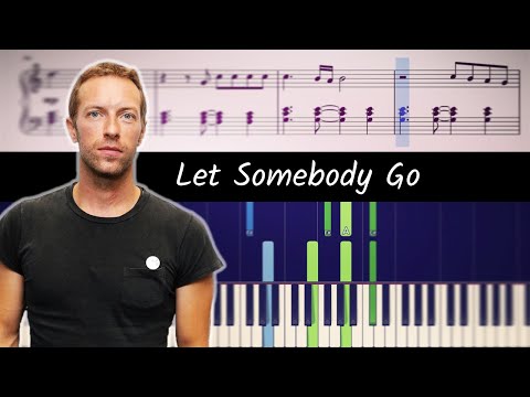 Coldplay, Selena Gomez - Let Somebody Go - ACCURATE Piano Tutorial + SHEETS