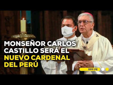 Papa Francisco designa al monseñor Carlos Castillo nuevo cardenal del Perú #ROTATIVARPP | BREAKING