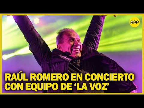 Raúl Romero en concierto: Todo sobre la presentación con su equipo de 'La Voz'