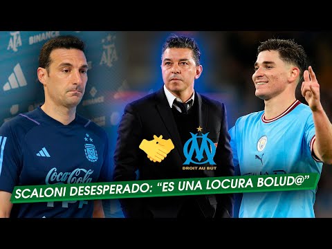 VIDEO VIRAL de SCALONI asustado + ¿GALLARDO cerca del MARSELLA? + El futuro de JULIÁN ÁLVAREZ