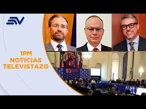 Tres embajadores defenderán a Ecuador en la sesión de la OEA | Televistazo | Ecuavisa