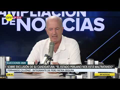 Fernando Cillóniz: “El Estado peruano nos está maltratando