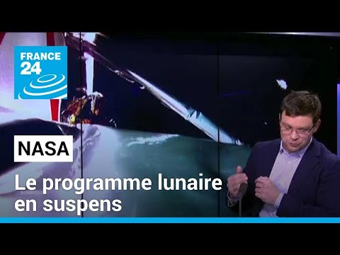 Le programme lunaire de la Nasa en suspens à cause d'une anomalie sur l'alunisseur • FRANCE 24
