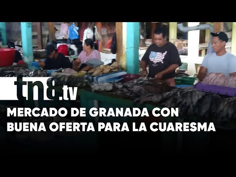 Comerciantes de Granada listos para recibir la Cuaresma - Nicaragua