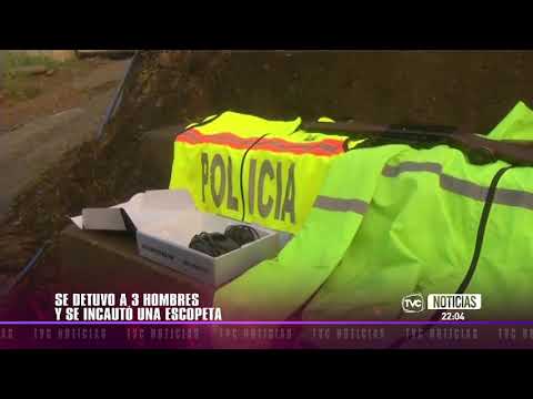 Operativo policial: Hallan armas y explosivos en Balerio Estacio