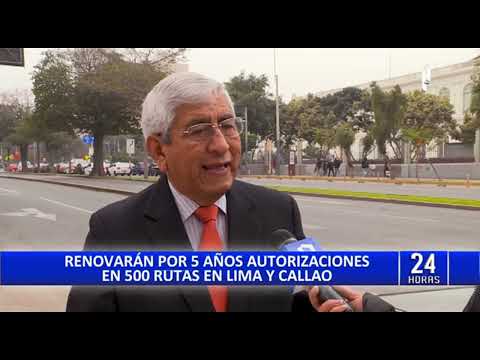 La ATU renovará por cinco años autorizaciones de 500 rutas de Lima y Callao