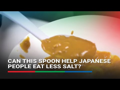 Can this spoon help Japanese people eat less salt? | ABS-CBN News