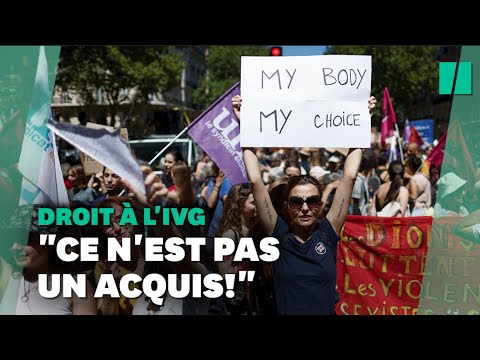 Manifestation pour le droit à l'IVG: ce n'est pas un acquis!