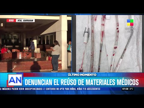 Crisis en el Hospital Garrahan: denuncian reutilización de material descartable