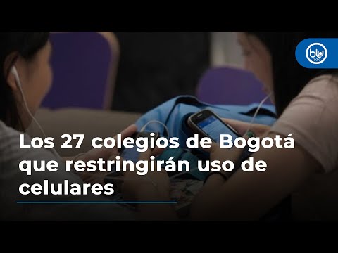 Colegios privados en Bogotá restringirán el uso de celular en jornada escolar
