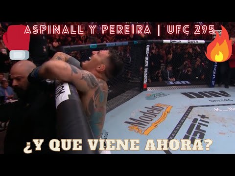 UFC 295 ASPINAL Y PEREIRA con el mundo en las manos