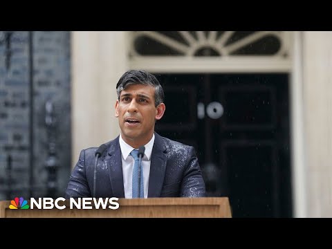 U.K. Prime Minister Rishi Sunak announces new general election