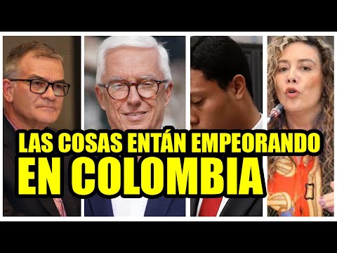 LAS COSAS ESTÁN EMPEORANDO EN COLOMBIA  Denuncias contra Petro y Claudia López