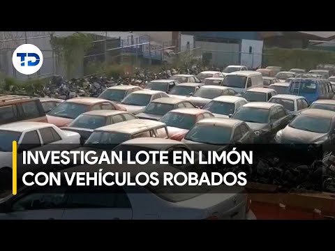 Durante allanamientos en Limoncito se localizó un lote con vehículos robados