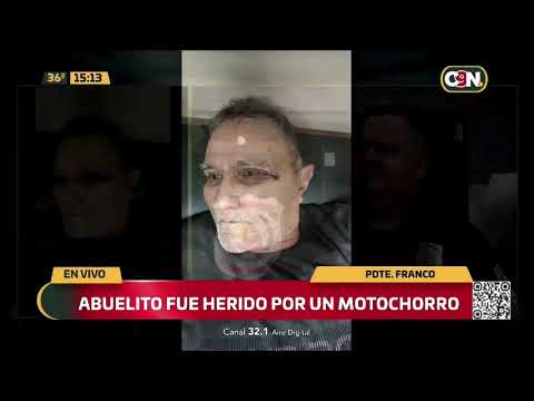 Anciano fue herido por asaltantes en Presidente Franco