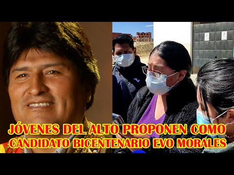 EVO MORALES FUE PROPUESTO COMO CANDIDATO DEL BICENTENARIO DE BOLIVIA..