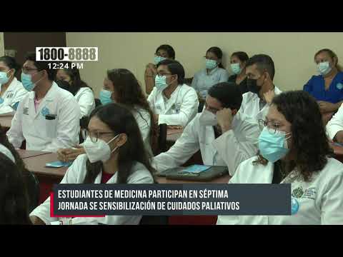 Universitarios se capacitan sobre cuidados paliativos en Nicaragua