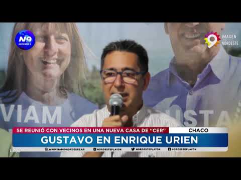 GUSTAVO EN ENRIQUE URIEN - NOTICIERO 9