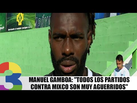 Manuel Gamboa: Todos los partidos contra Mixco son muy aguerridos