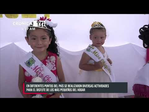 Infantes del vertedero municipal de Tipitapa celebran semana del niño - Nicaragua