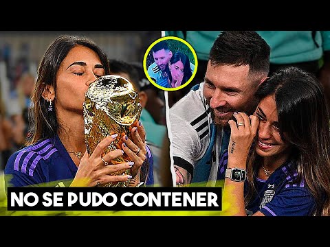 Esposa de Leo Messi Rompe En Llanto. La Emotiva Reacción DE Antonella Roccuzzo que Conmueve a TODOS.