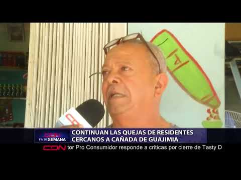 Continúan las quejas de residentes cercanos a cañada de guajimia
