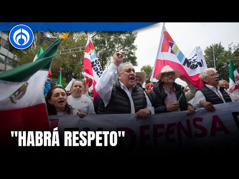 Manifestaciones no intentarán intervenir en la toma de protesta de Sheinbaum