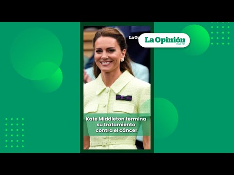 Kate Middleton anuncia que terminó la quimioterapia y regresará a sus funciones | La Opinión