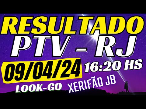 Resultado do jogo do bicho ao vivo - PTV - Look - 16;20 09-04-24