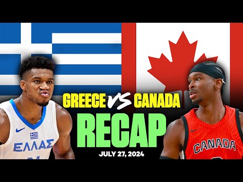 Greece vs. Canada Recap | Paris 2024 Basketball Reaction & Analysis