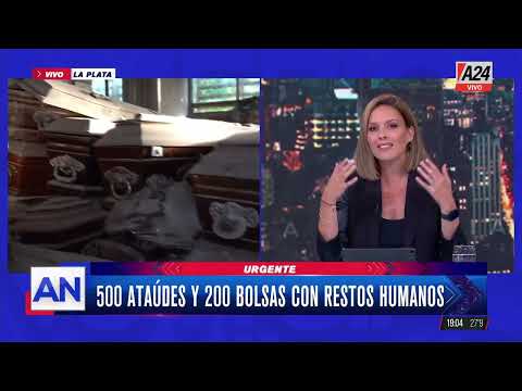 La Plata: 500 ataúdes abandonados en el cementerio