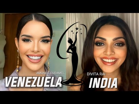 Miss Universe 2022 | Amanda Dudamel Miss Venezuela & Miss India Divita Rai