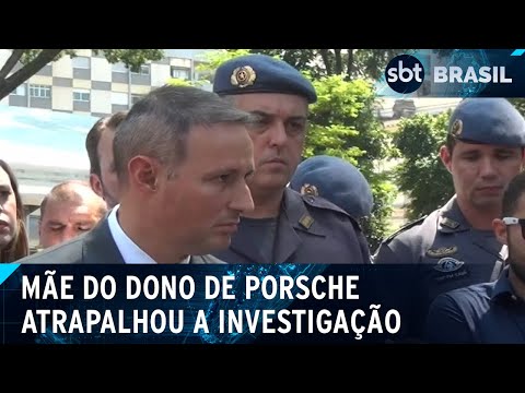 Segundo MP, mãe do dono do Porsche atrapalhou as investigações | SBT Brasil (05/04/24)