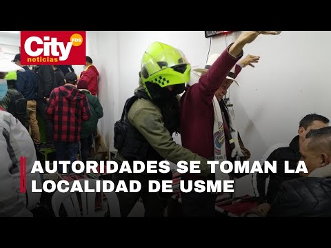 Policía Metropolitana de Bogotá despliega operativo en Usme para combatir el crimen | CityTv