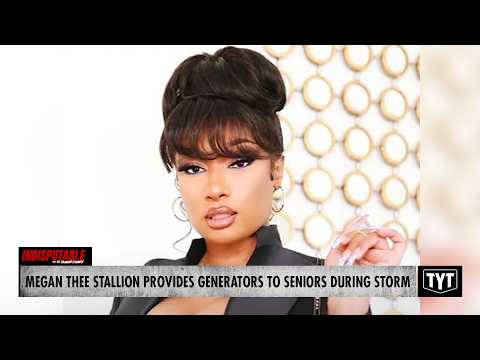 Megan Thee Stallion Gives FREE Generators To Seniors Left Without Power