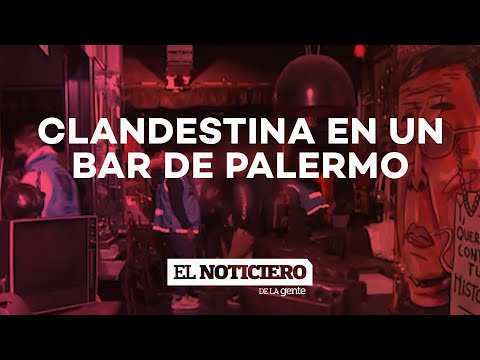 DESBARATAN una FIESTA CLANDESTINA en un bar famoso de PALERMO - El Noti de la Gente