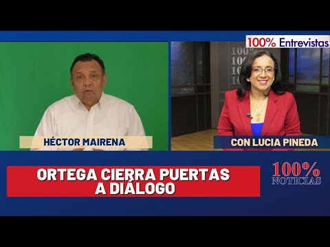 Ortega cierra puertas a diálogo | 100% Entrevistas