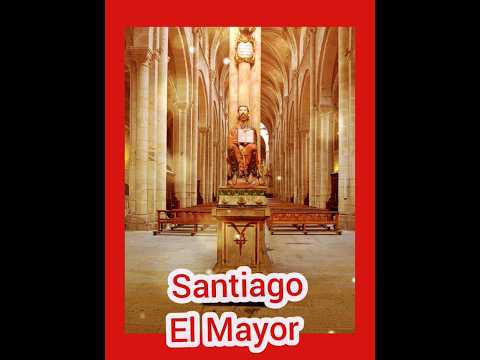 Oración a Santiago el Mayor Apóstol. 25 de Julio. #santodeldía #catolico #catholicsaint #apóstoles