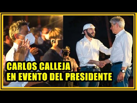 Carlos Calleja asiste a evento del presidente Bukele | Desinformación con Ley del Agua