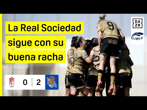 Granada CF vs Real Sociedad (0-2) | Resumen y goles | Highlights Liga F