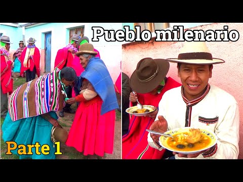 Pueblo MILENARIO que practica las TRADICIONES ANCESTRALES de JACH'A ANATA, Marka Cantapa Los Andes