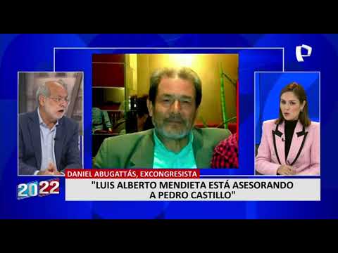 Daniel Abugattás sobre destino de Castillo: Castro Castro o Piedras Gordas, tendrá que elegir