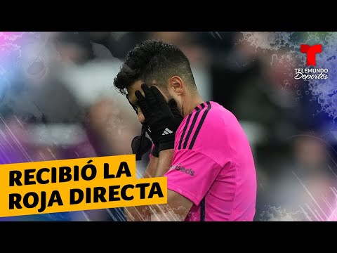 Raúl Jiménez pierde la cabeza y recibe la tarjeta roja | Telemundo Deportes