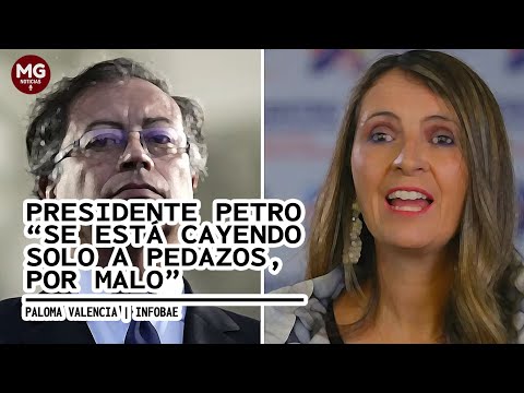 PRESIDENTE PETRO SE ESTÁ CAYENDO SOLO A PEDAZOS, POR MALO: Paloma Valencia