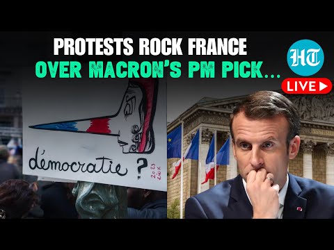 France Protests LIVE: Left-Wing Coalition Holds Big Rally Against Macron’s PM Choice